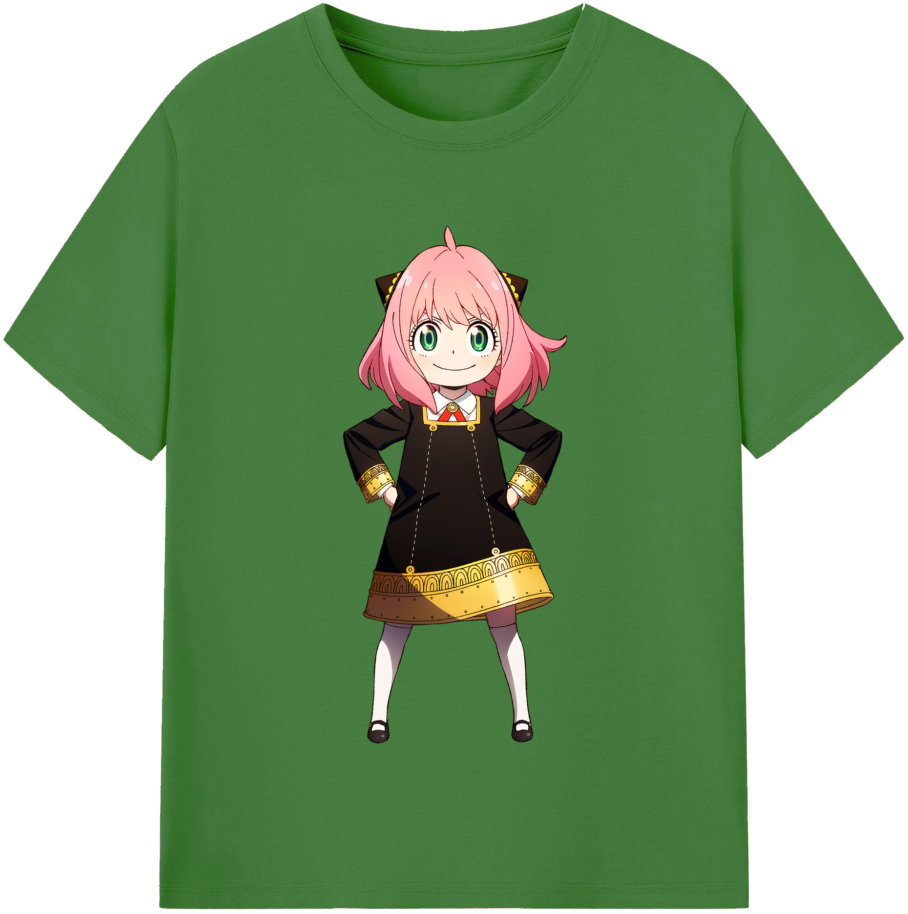 （画像用） SPY×FAMILY间谍家家酒 レディースカジュアルプリントTシャツ（綿100％）